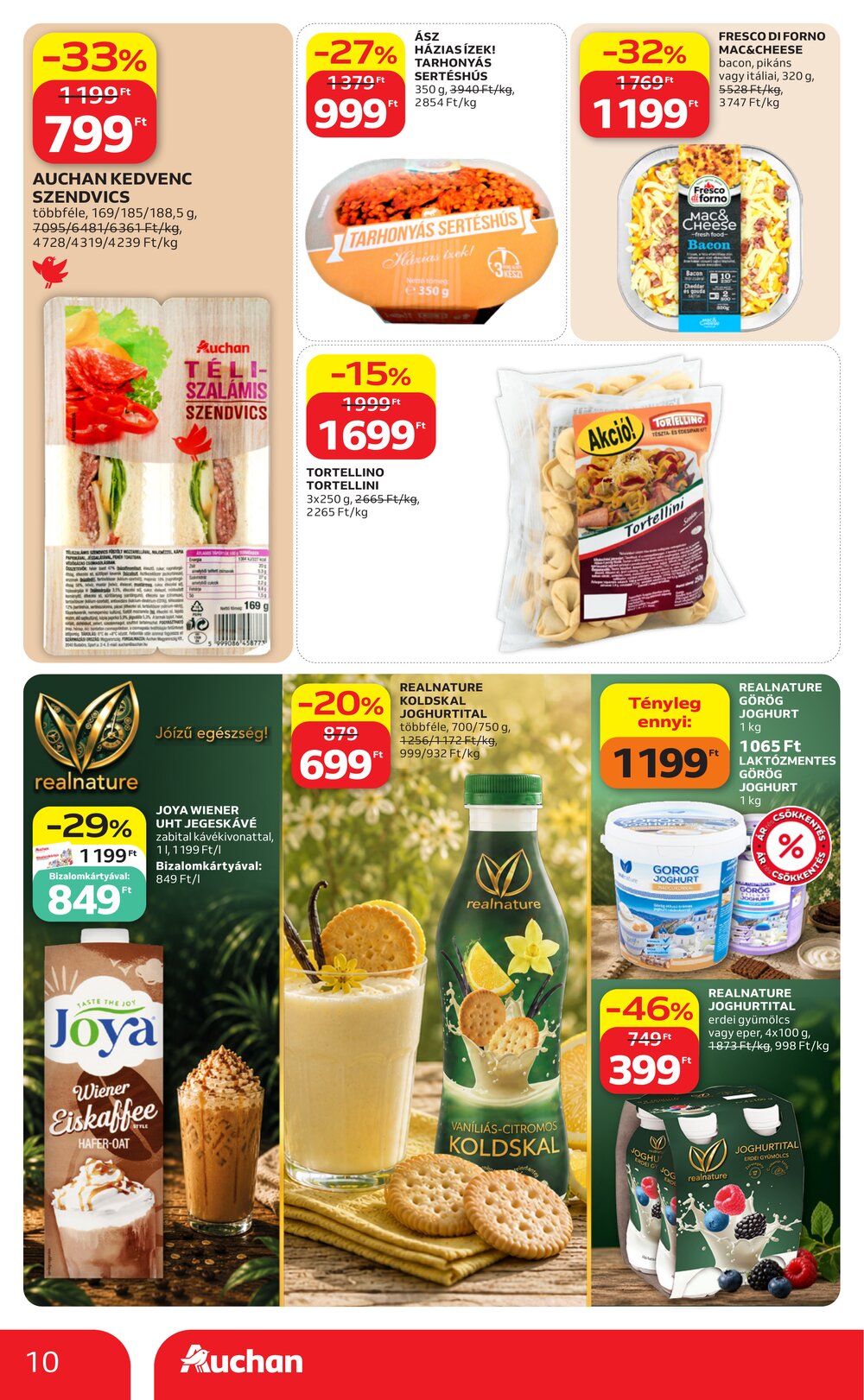 Auchan akciós újság 2026.08.21-től - 10. oldal.