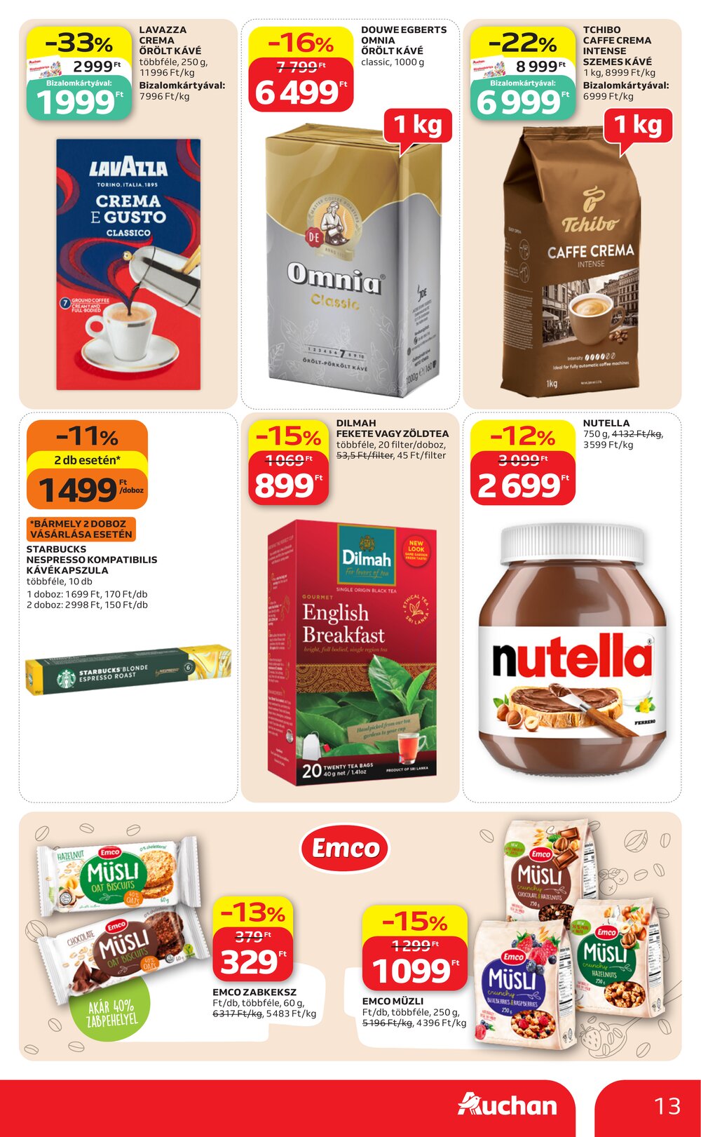 Auchan akciós újság 2026.08.21-től - 13. oldal.