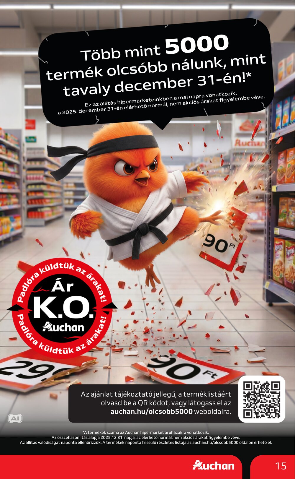 Auchan akciós újság 2026.08.21-től - 15. oldal.