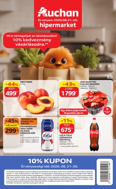 Auchan akciós újság 2026.08.21-től