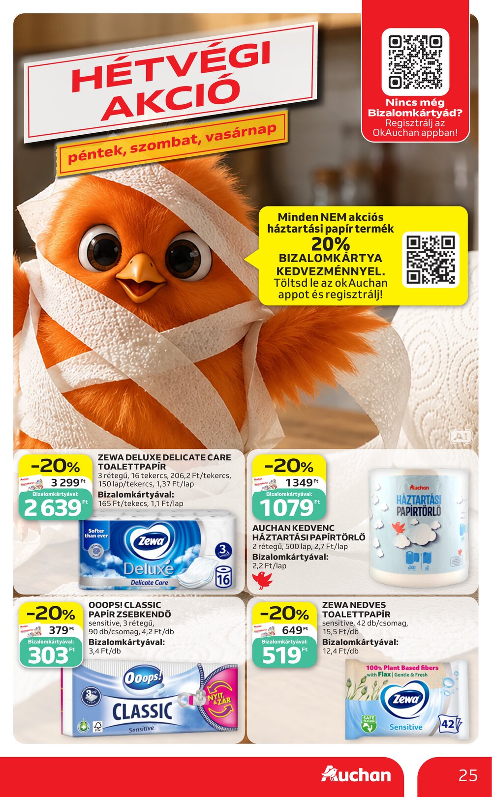 Auchan akciós újság 2026.08.21-től - 25. oldal.