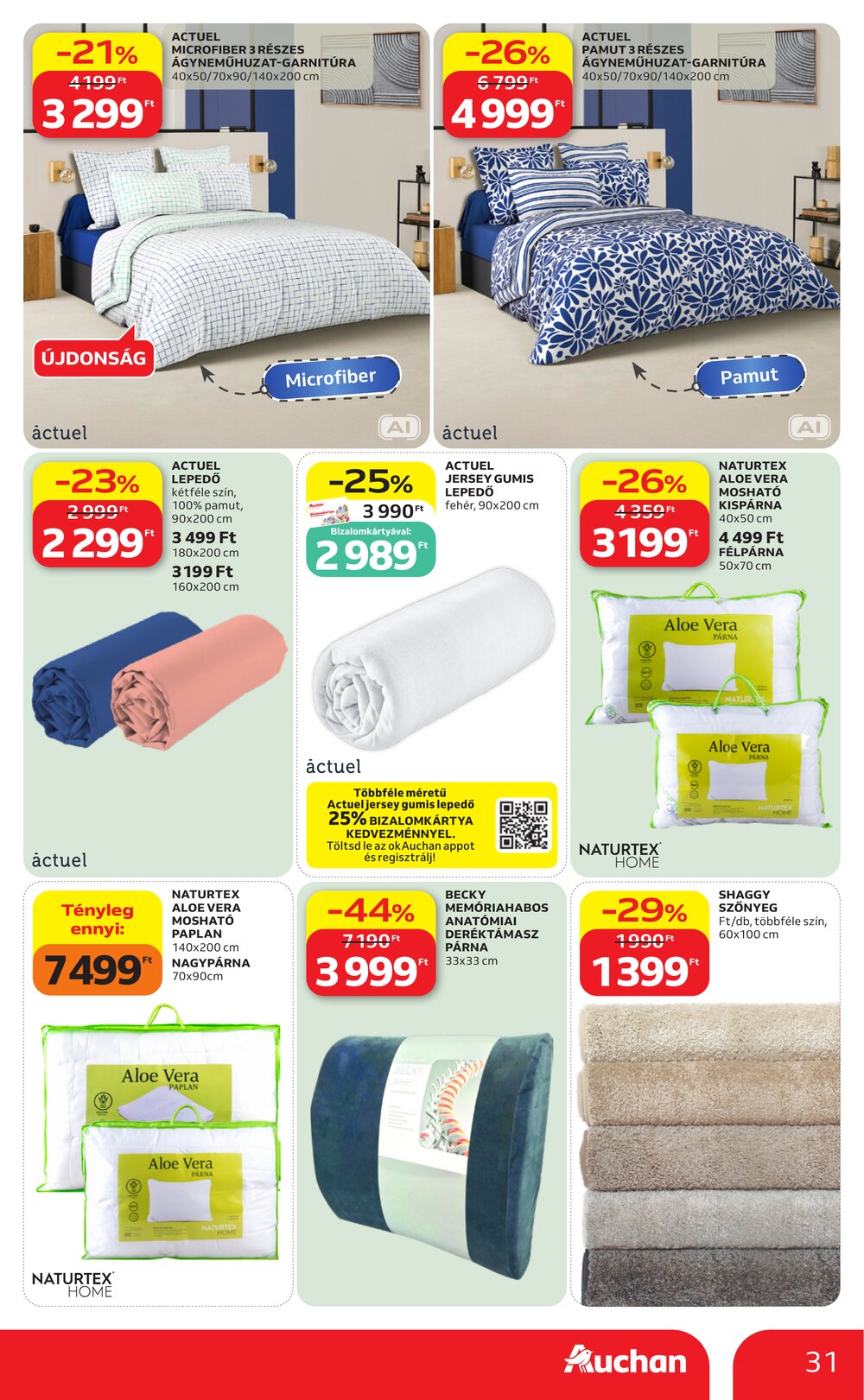 Auchan akciós újság 2026.08.21-től - 31. oldal.