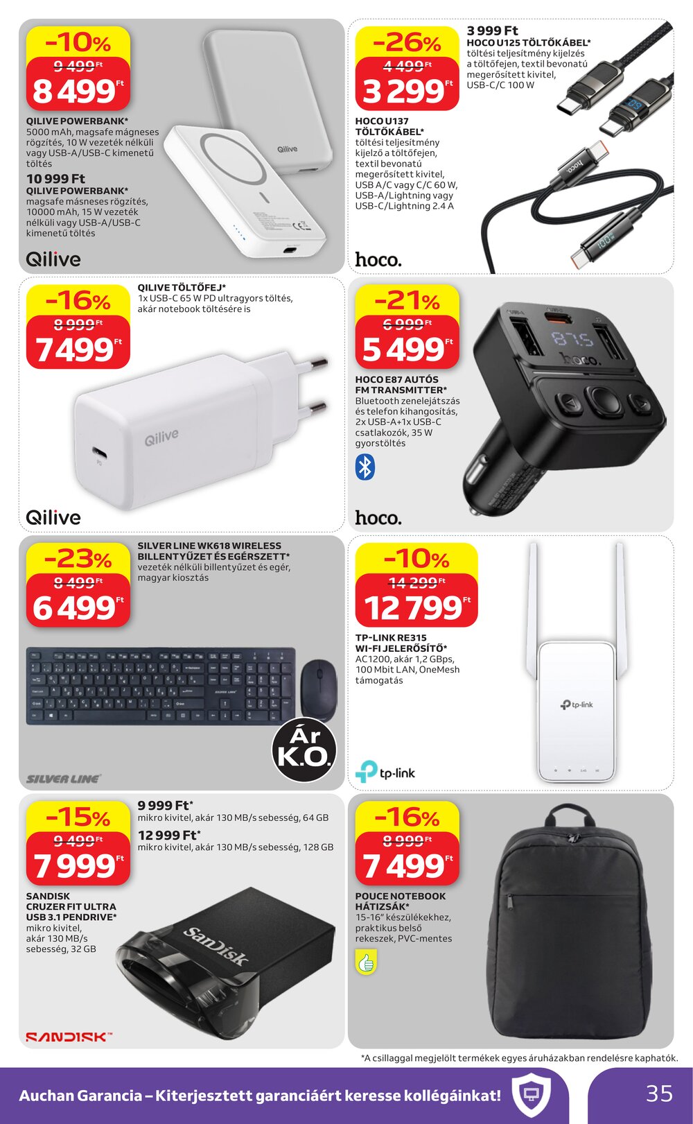 Auchan akciós újság 2026.08.21-től - 35. oldal.