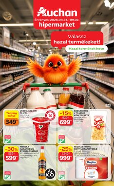 Auchan akciós újság 2026.08.21-től