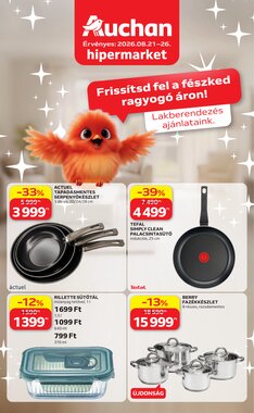 Auchan akciós újság 2026.08.21-től