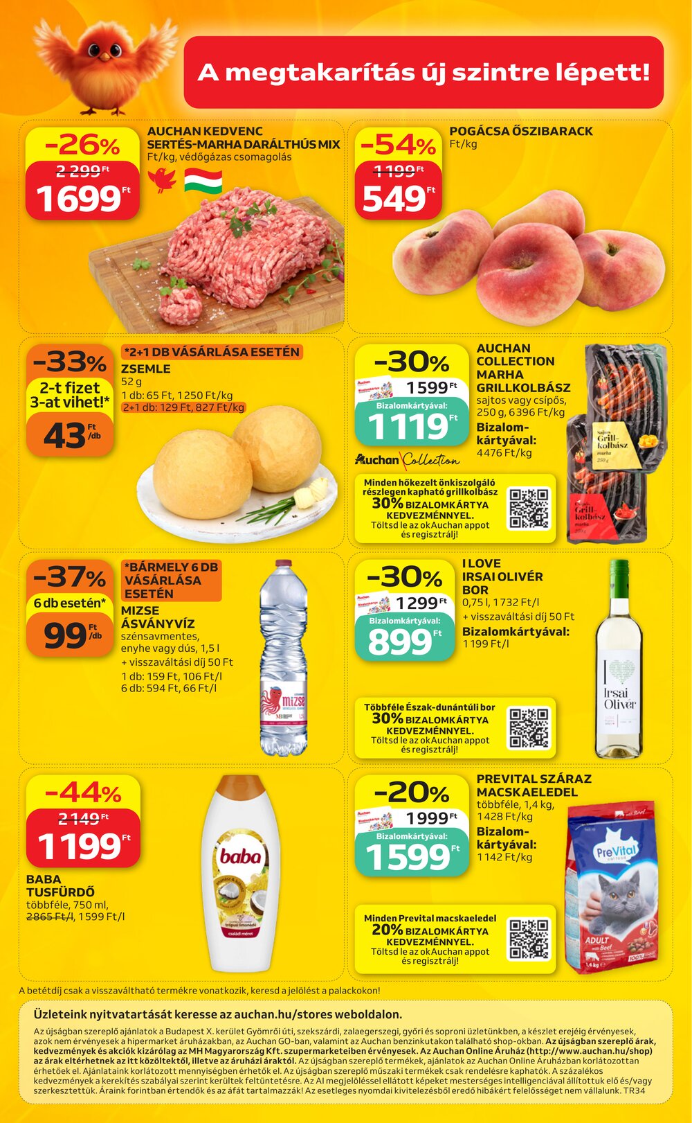 Auchan akciós újság 2026.08.21-től - 12. oldal.