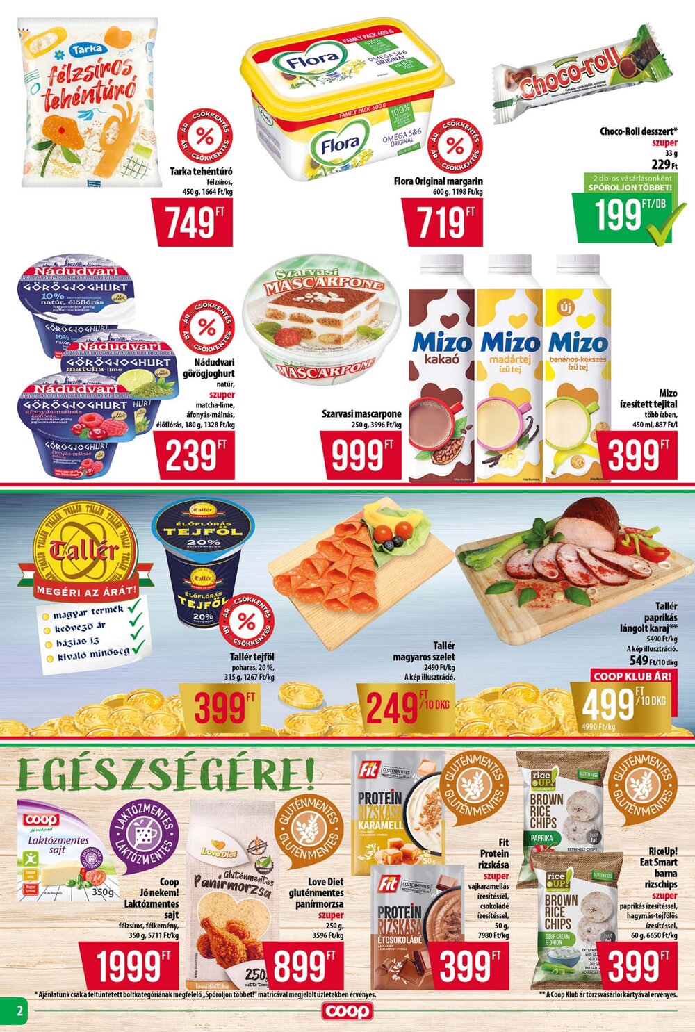 Coop akciós újság 2026.08.21-től - 2. oldal.