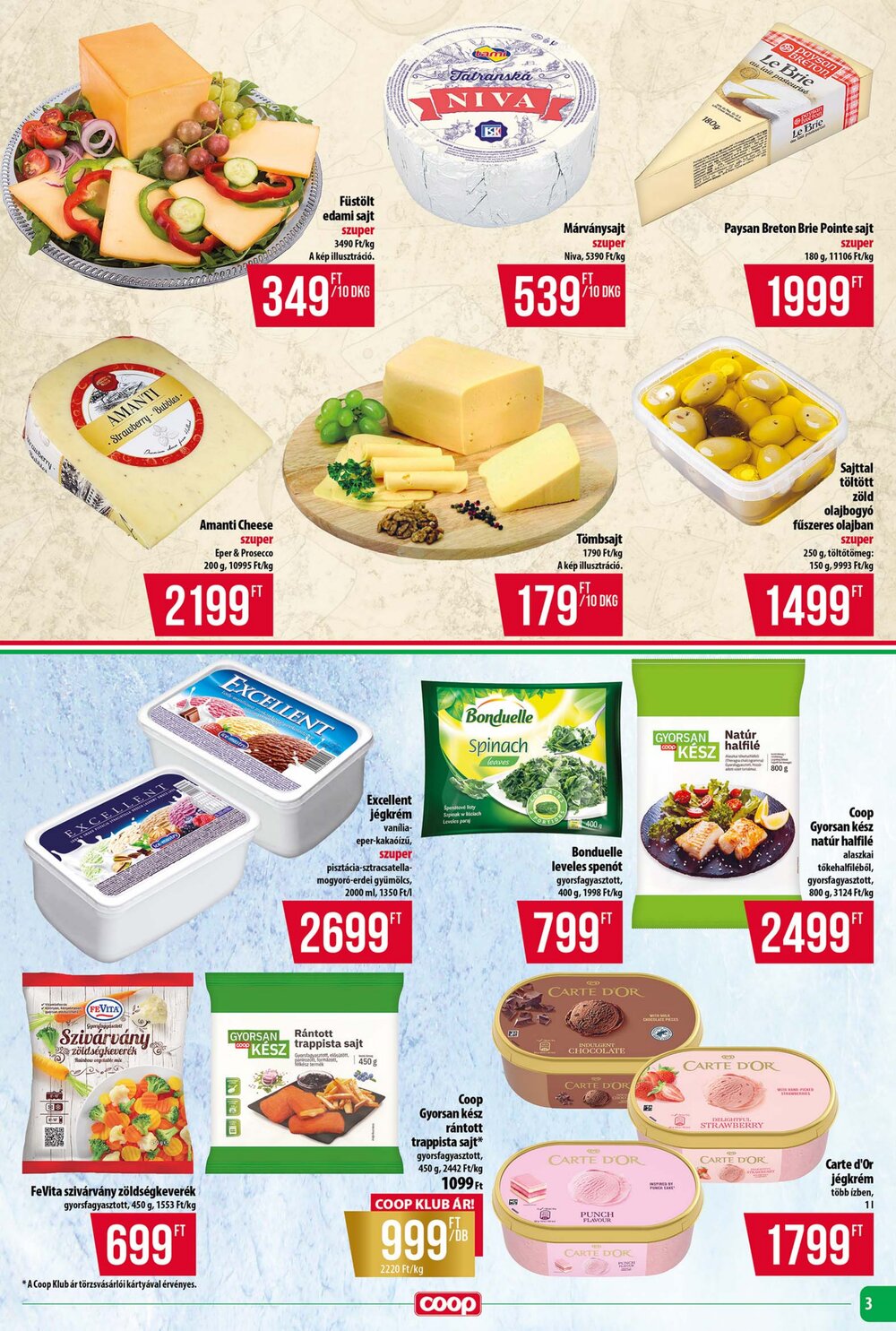 Coop akciós újság 2026.08.21-től - 3. oldal.