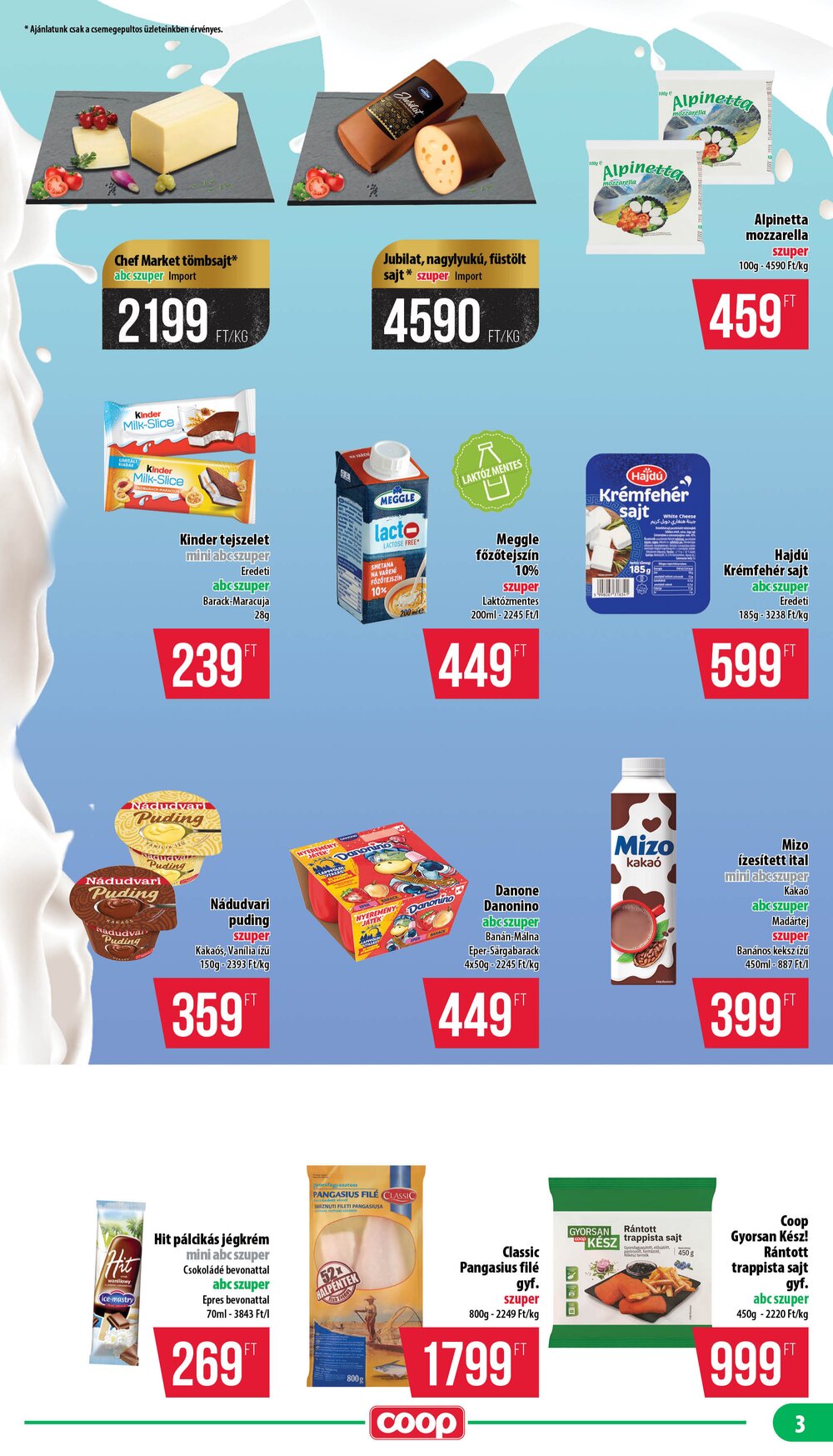 Coop akciós újság 2026.08.21-től - 3. oldal.
