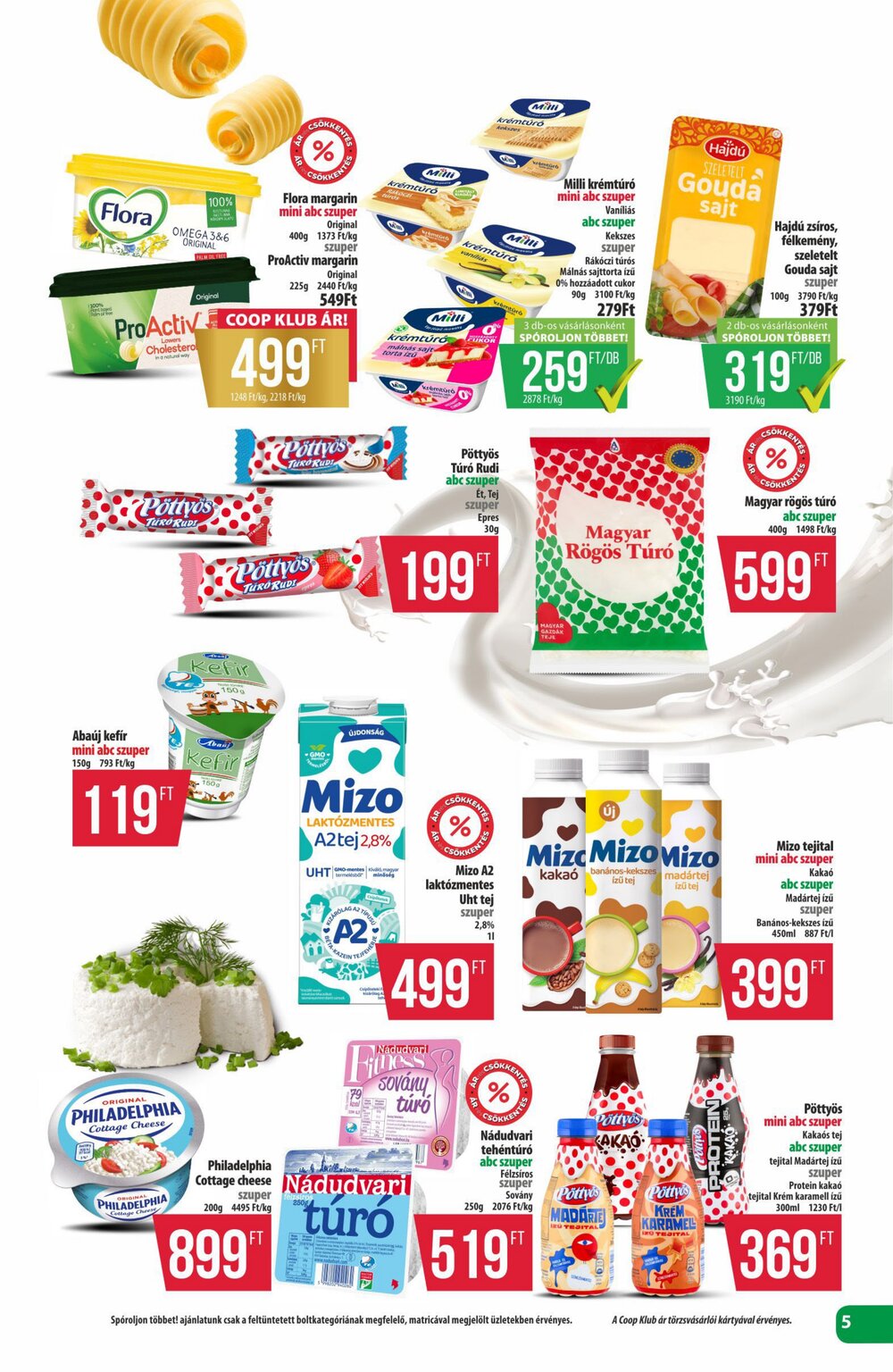 Coop akciós újság 2026.08.21-től - 5. oldal.