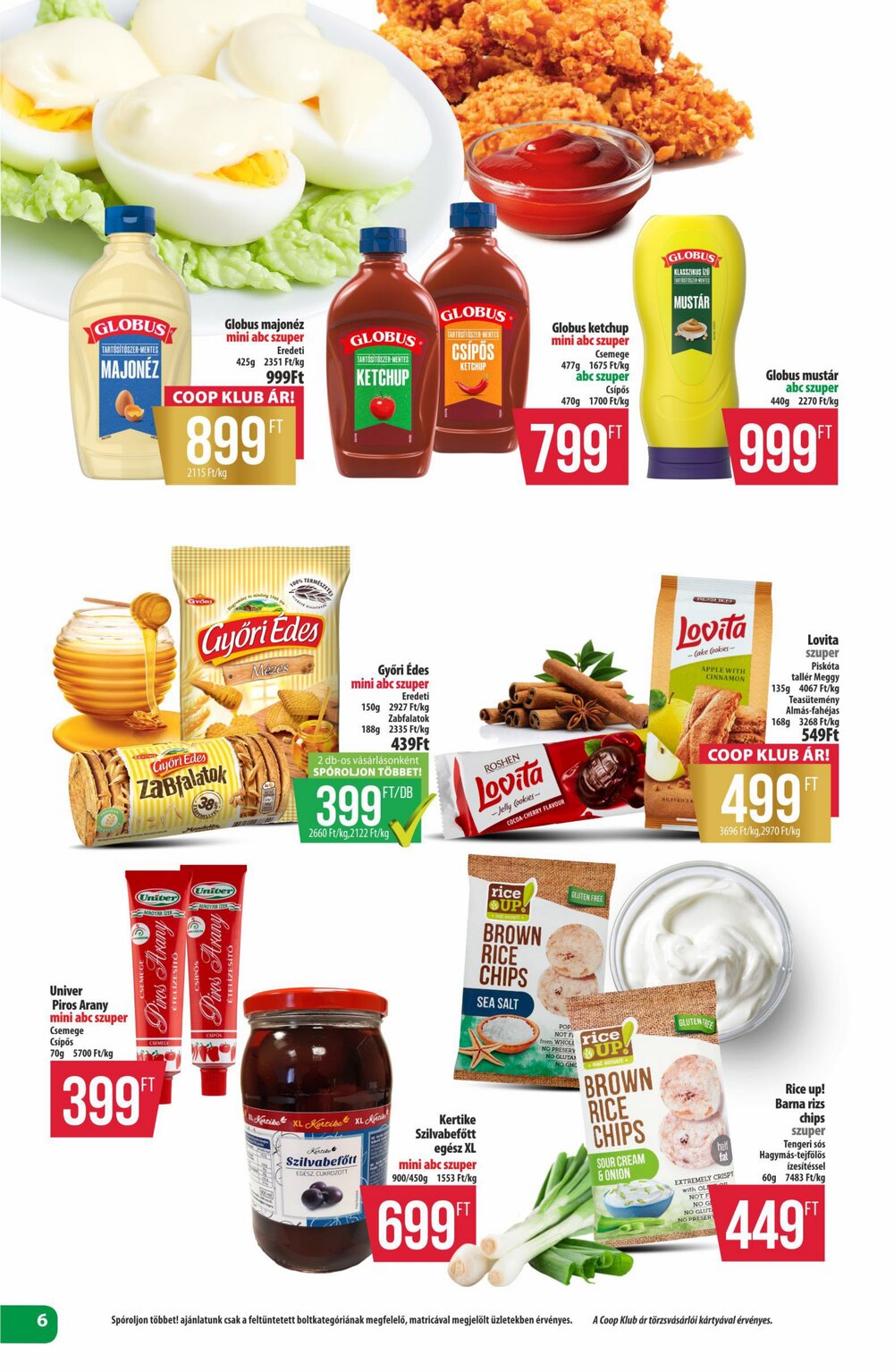 Coop akciós újság 2026.08.21-től - 6. oldal.