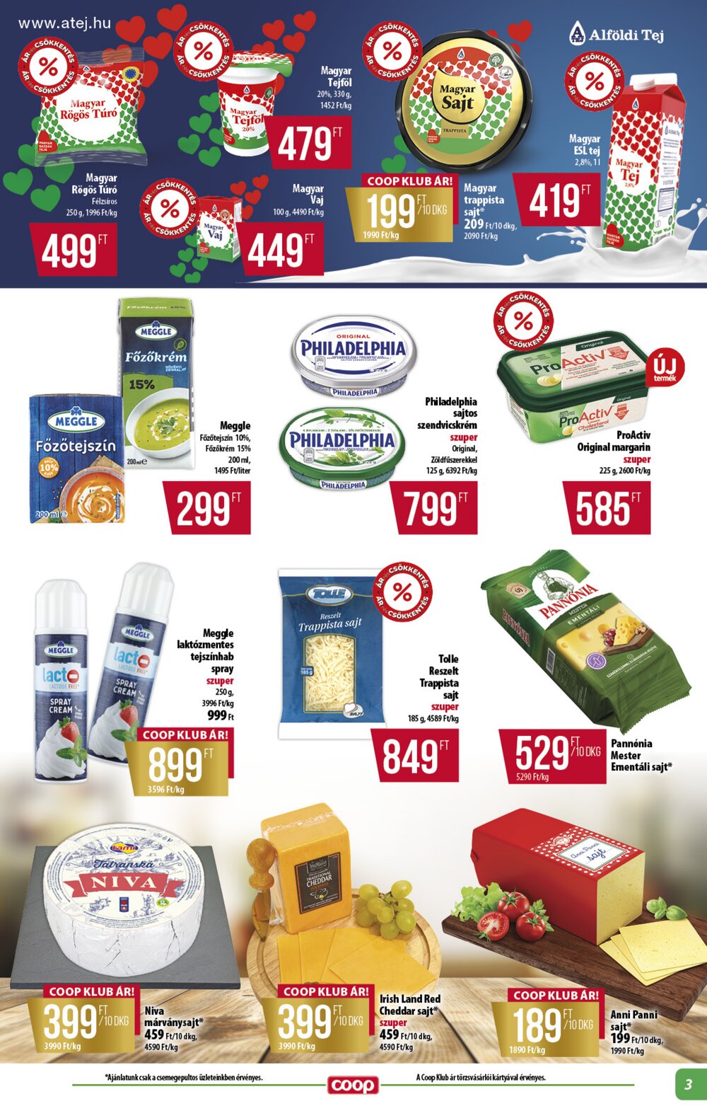 Coop akciós újság 2026.08.21-től - 3. oldal.
