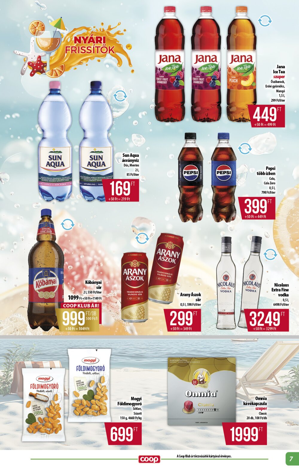 Coop akciós újság 2026.08.21-től - 7. oldal.