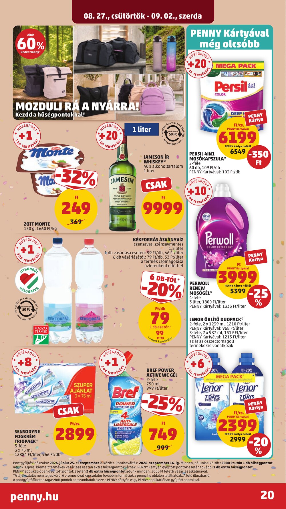 Penny Market akciós újság 2026.08.22-től - 24. oldal.