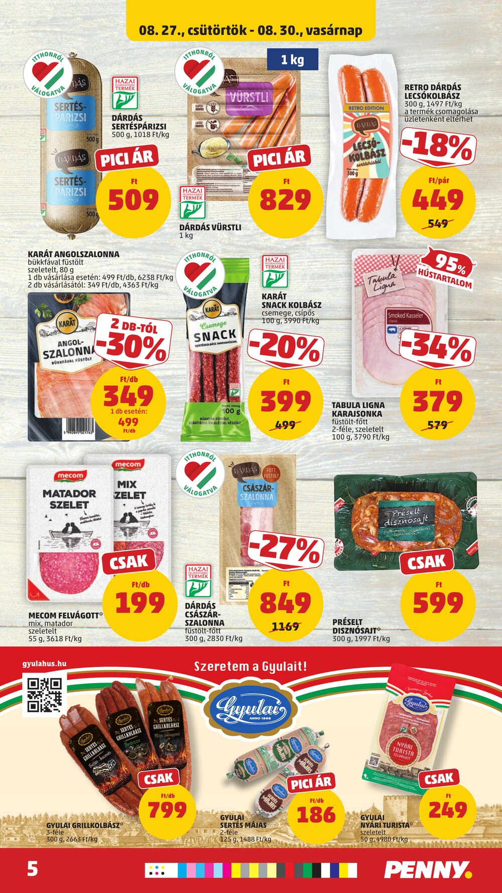 Penny Market akciós újság 2026.08.22-től - 7. oldal.