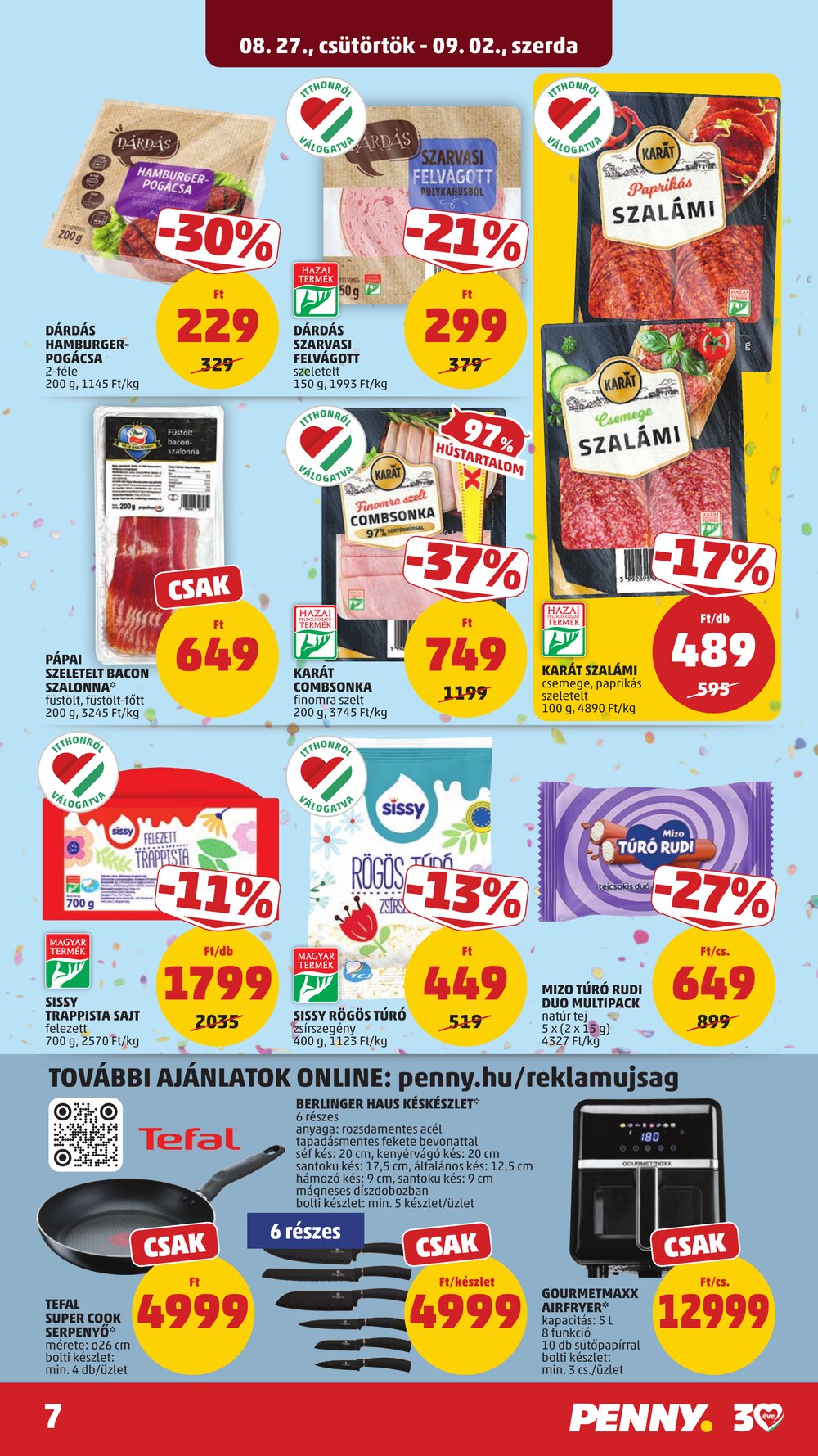 Penny Market akciós újság 2026.08.22-től - 9. oldal.
