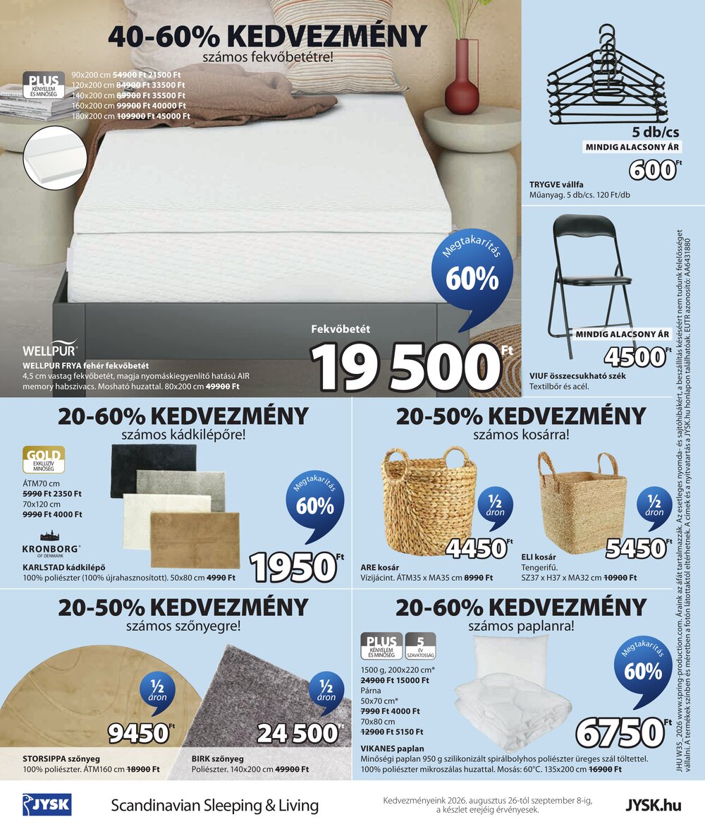 JYSK akciós újság 2026.08.26-tól - 17. oldal.