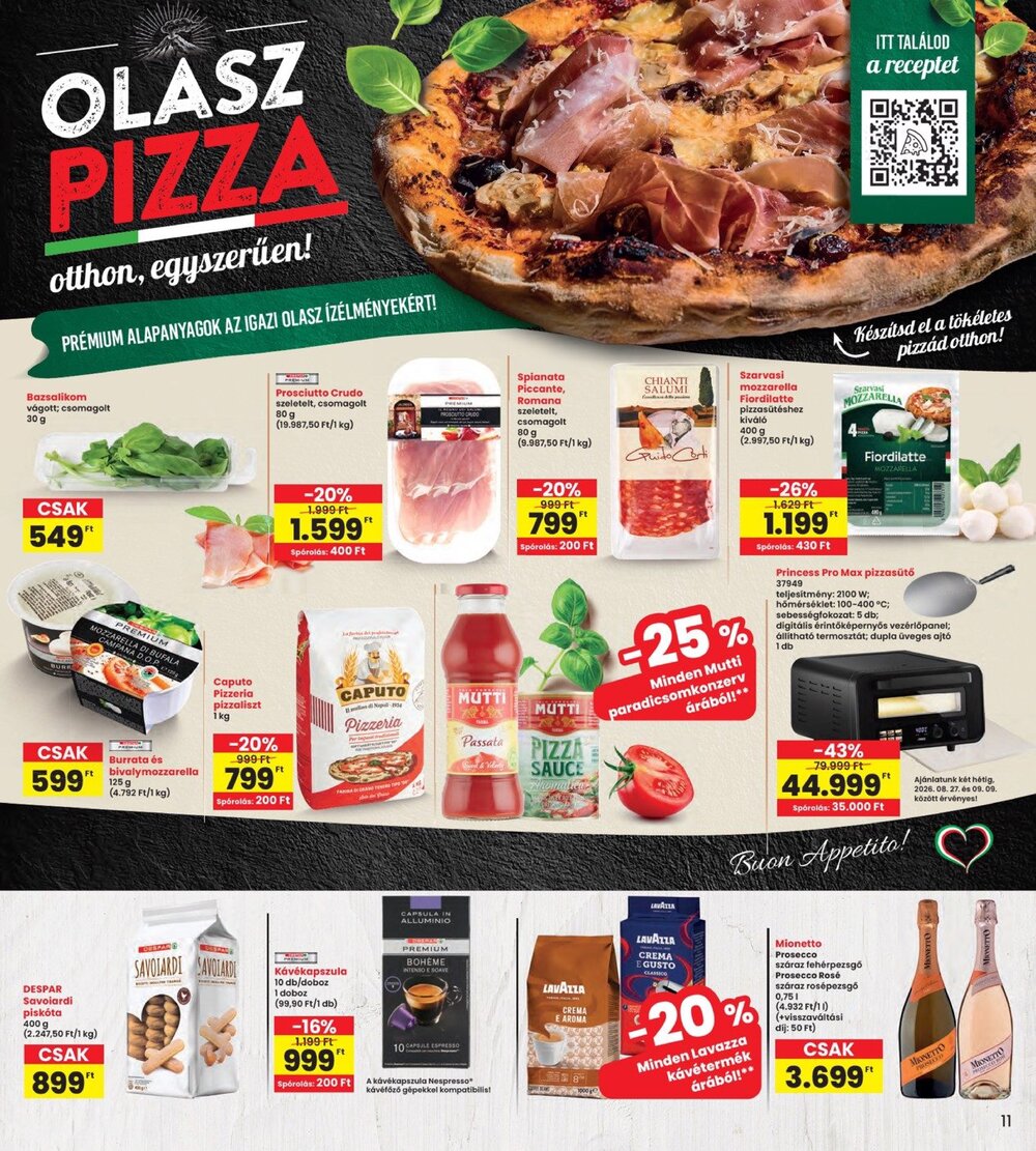 Interspar akciós újság 2026.08.27-től - 11. oldal.