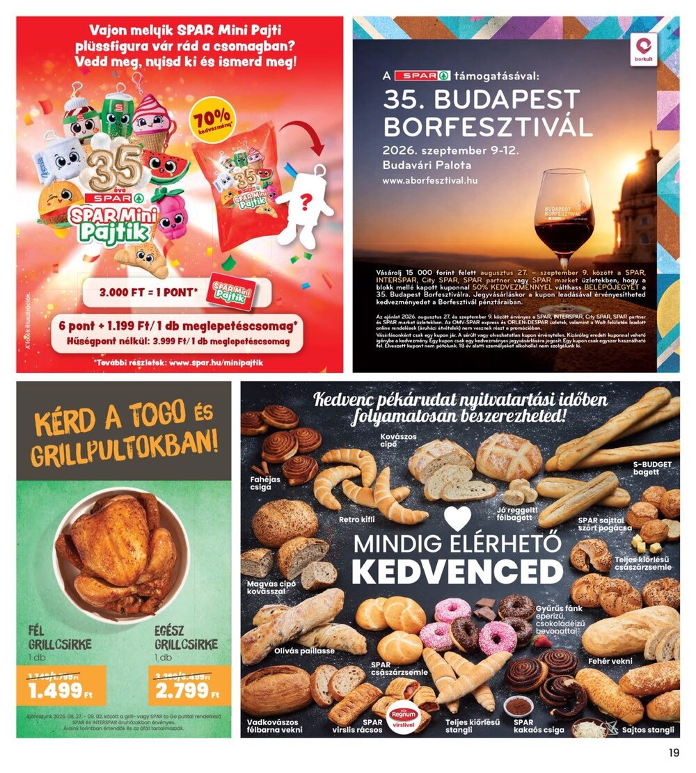 Interspar akciós újság 2026.08.27-től - 19. oldal.