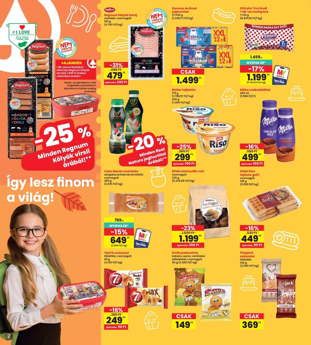 Interspar akciós újság 2026.08.27-től - 2. oldal.