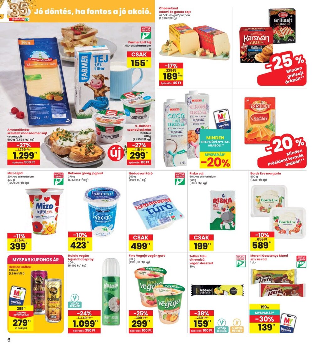 Interspar akciós újság 2026.08.27-től - 6. oldal.
