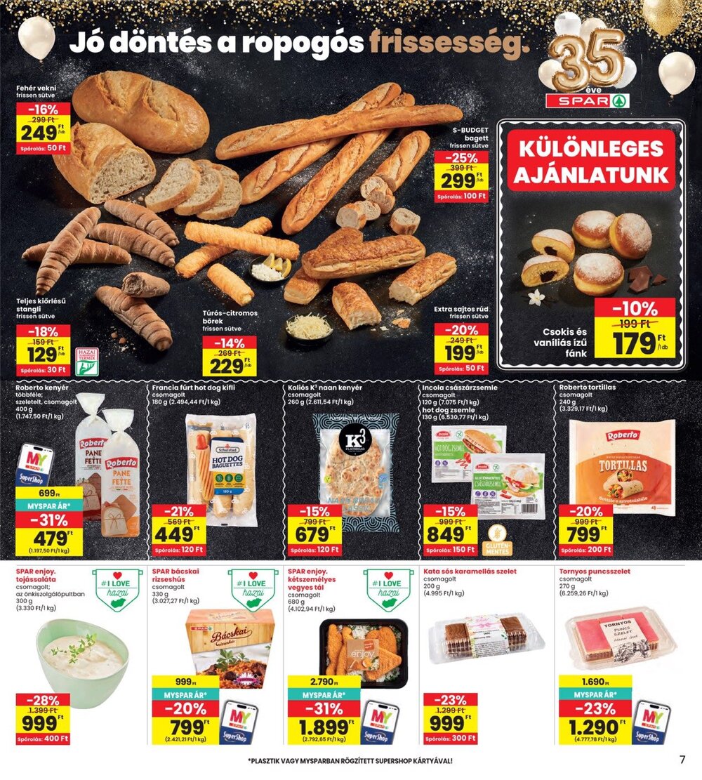 Interspar akciós újság 2026.08.27-től - 7. oldal.