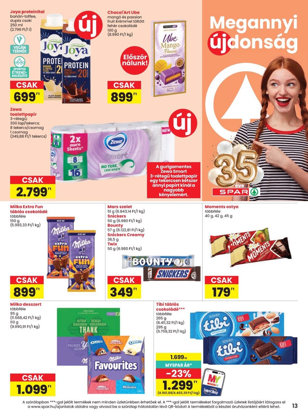 Spar akciós újság 2026.08.27-től - 13. oldal.