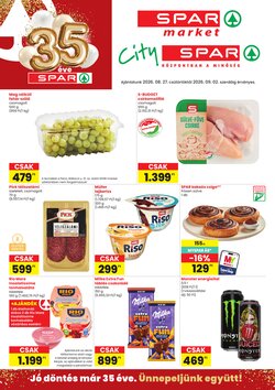 Spar Market akciós újság 2026.08.27-től