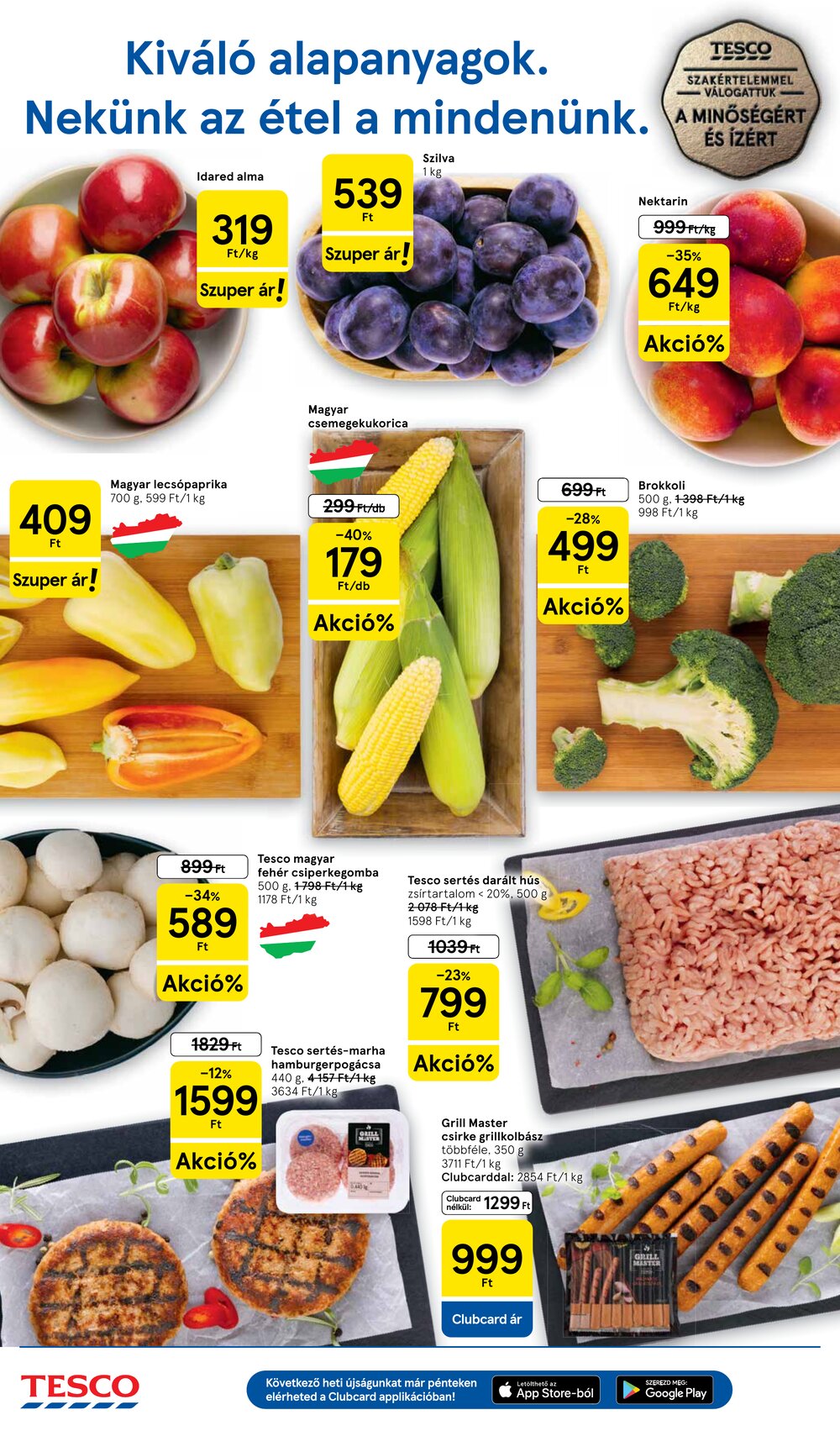 Tesco akciós újság 2026.08.27-től - 2. oldal.