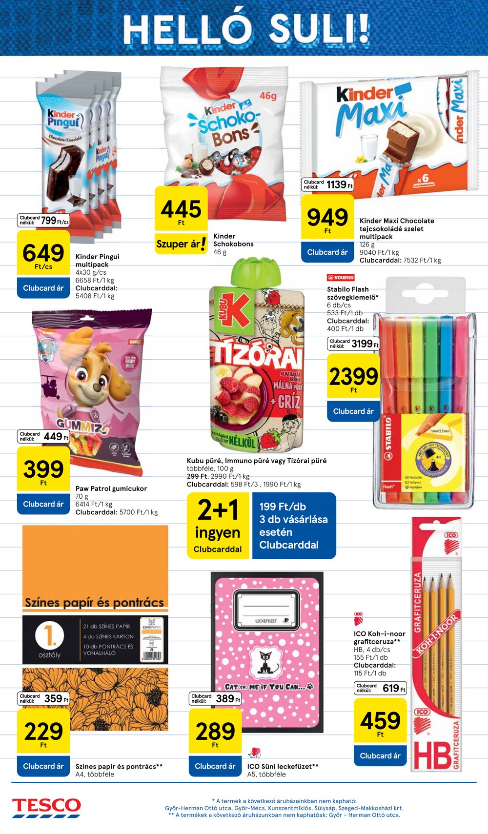 Tesco akciós újság 2026.08.27-től - 4. oldal.