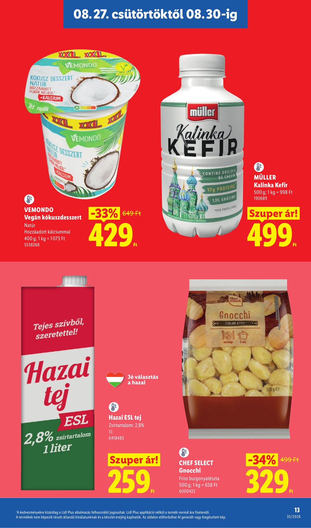 Lidl akciós újság 2026.08.27-től - 13. oldal.