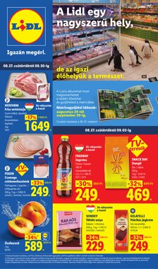 Lidl akciós újság 2026.08.27-től
