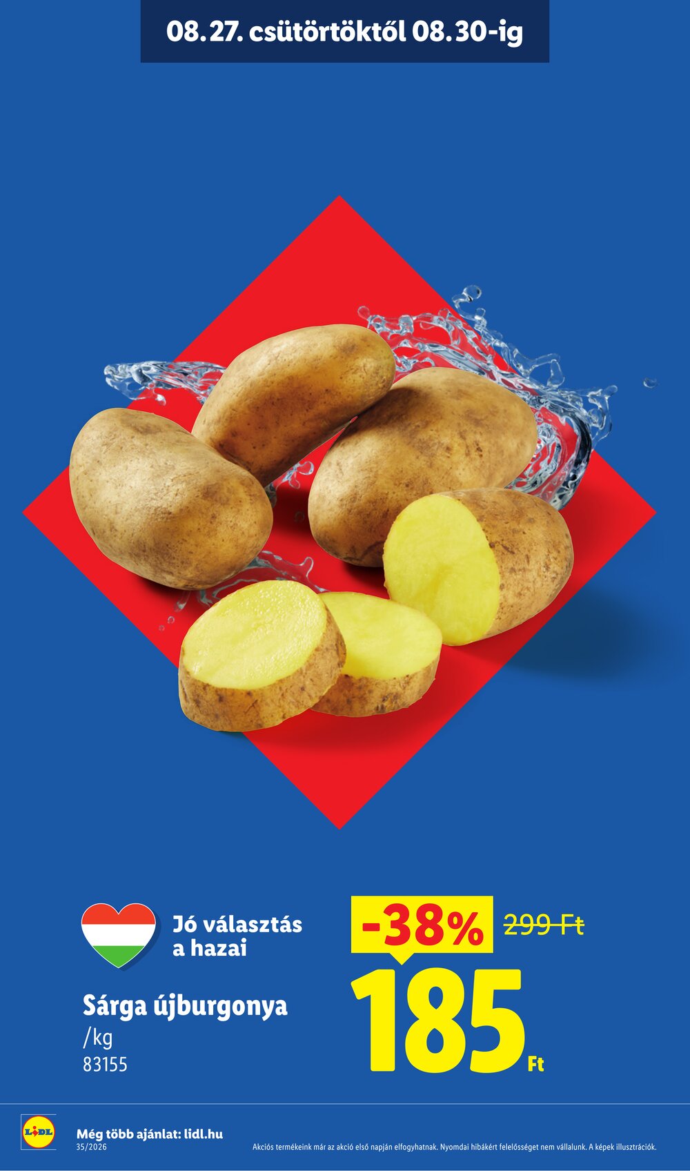 Lidl akciós újság 2026.08.27-től - 2. oldal.