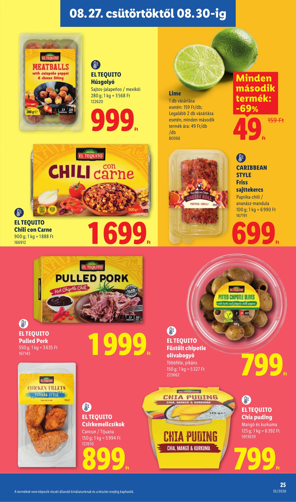 Lidl akciós újság 2026.08.27-től - 25. oldal.