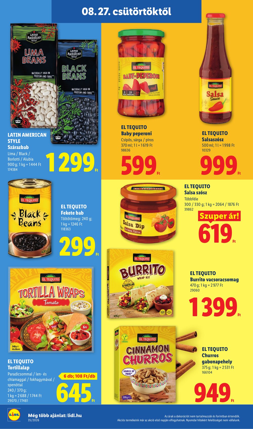 Lidl akciós újság 2026.08.27-től - 26. oldal.