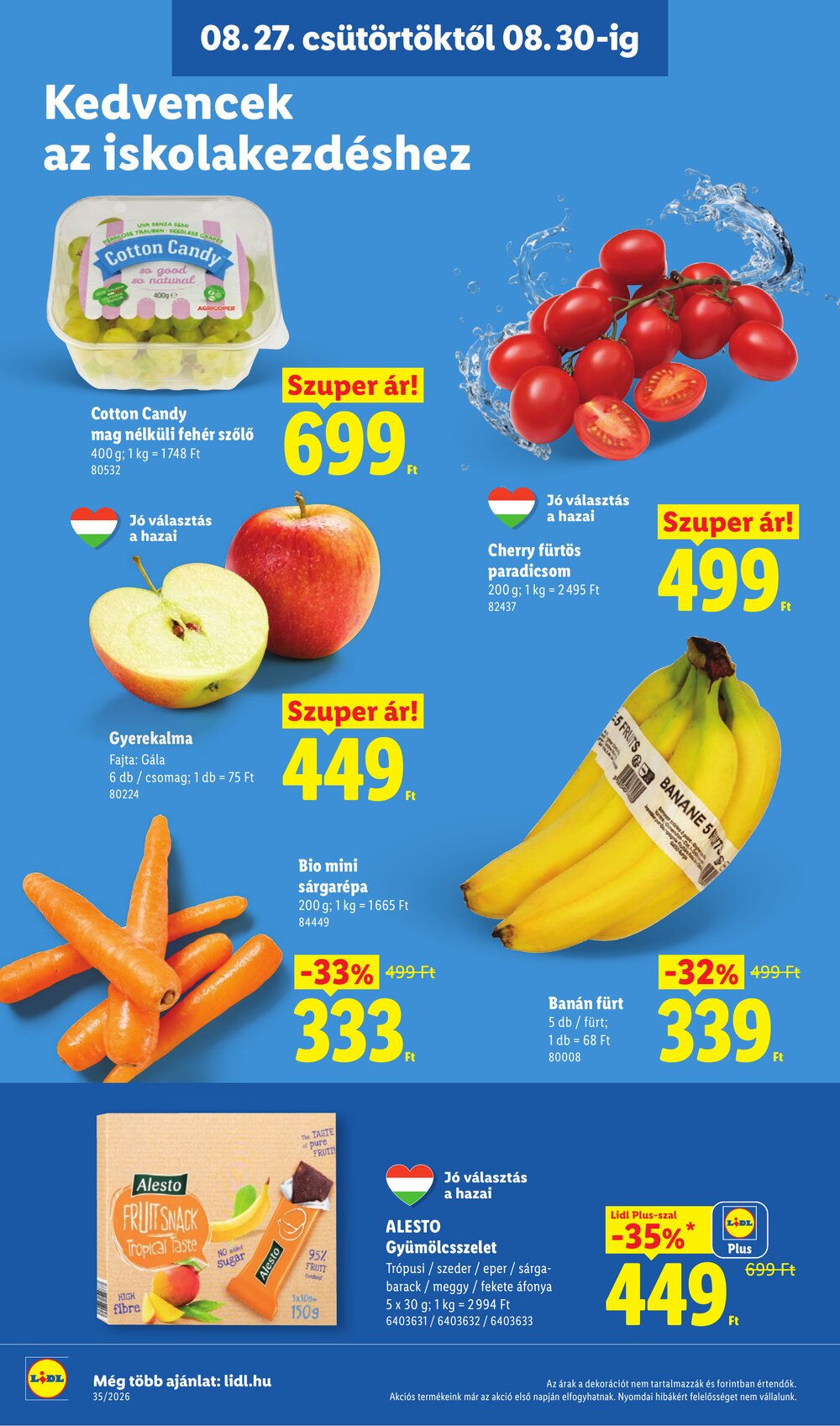 Lidl akciós újság 2026.08.27-től - 30. oldal.