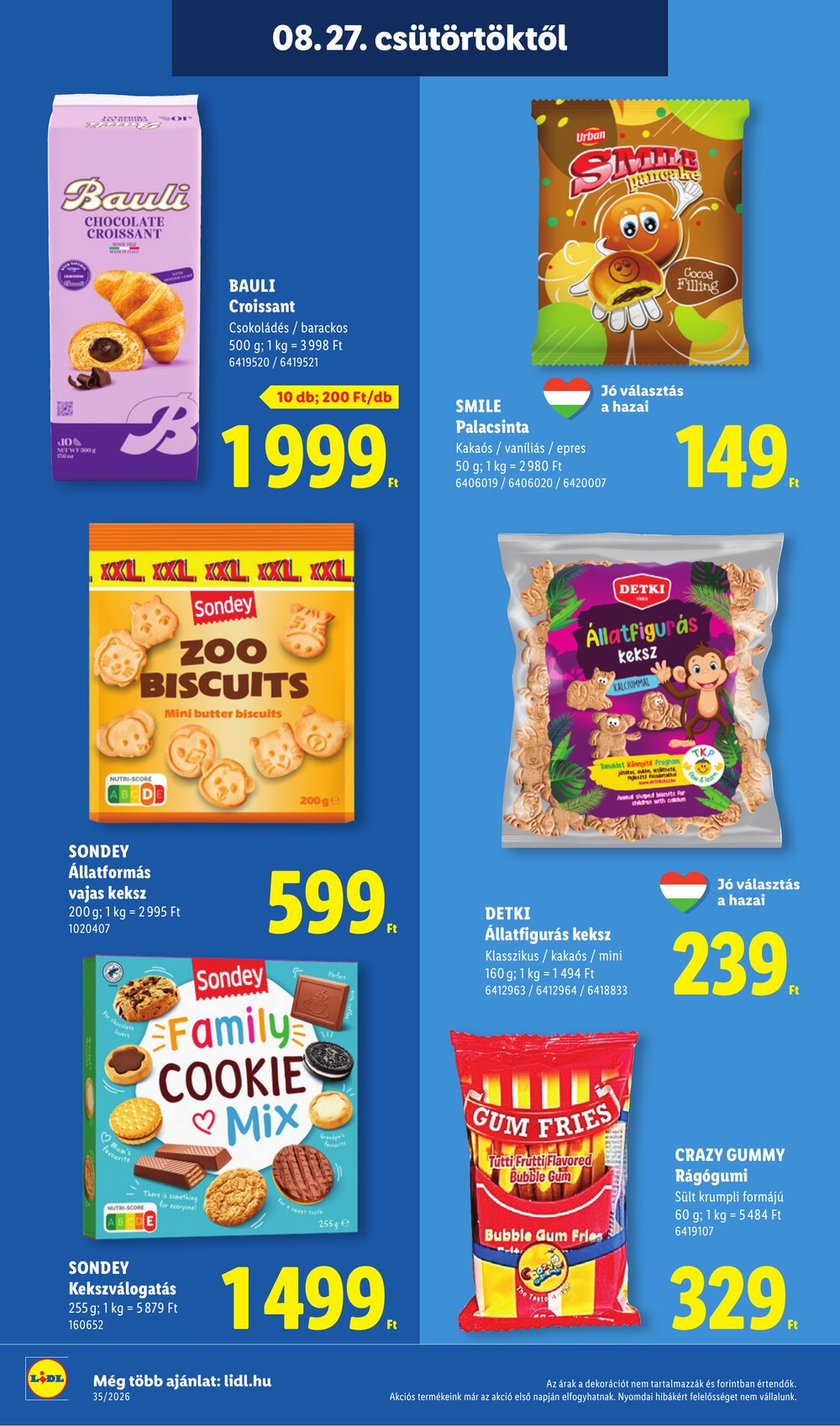 Lidl akciós újság 2026.08.27-től - 34. oldal.