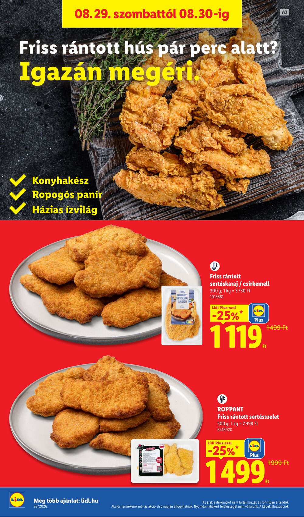 Lidl akciós újság 2026.08.27-től - 50. oldal.