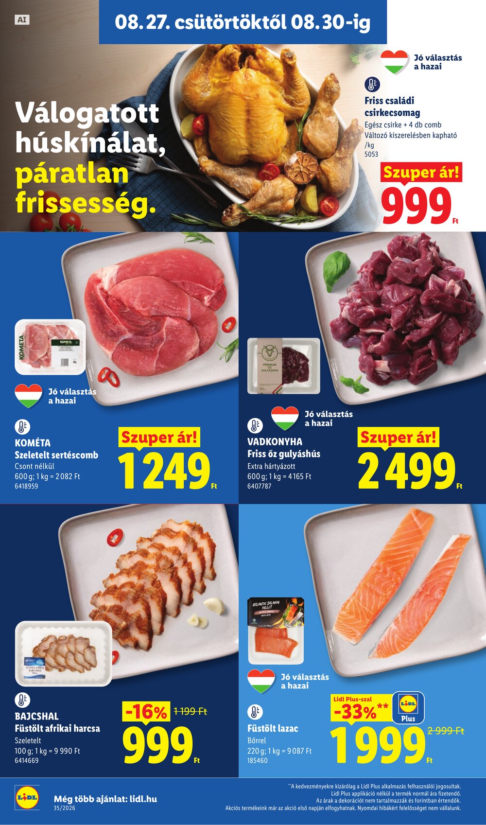 Lidl akciós újság 2026.08.27-től - 6. oldal.