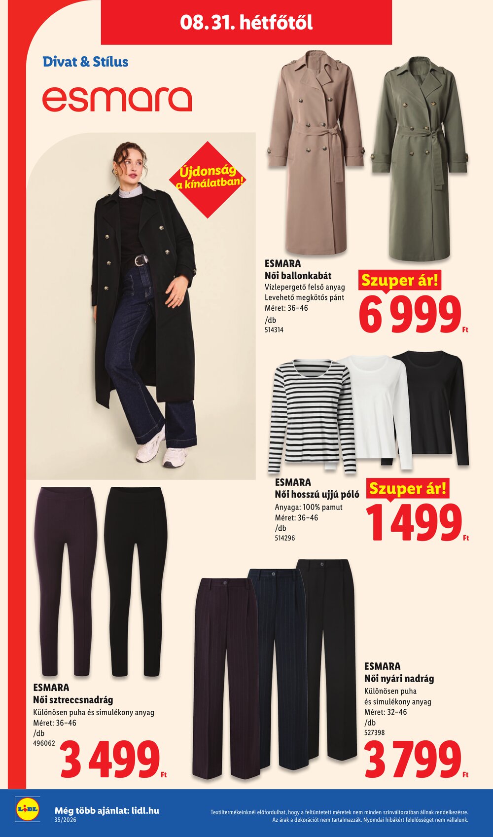 Lidl akciós újság 2026.08.27-től - 60. oldal.