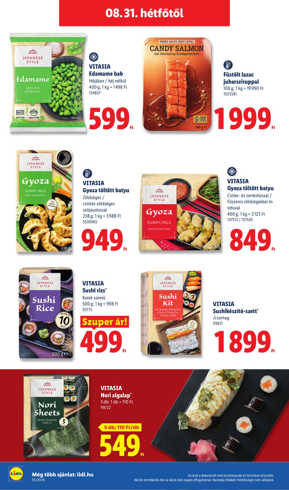 Lidl akciós újság 2026.08.27-től - 68. oldal.