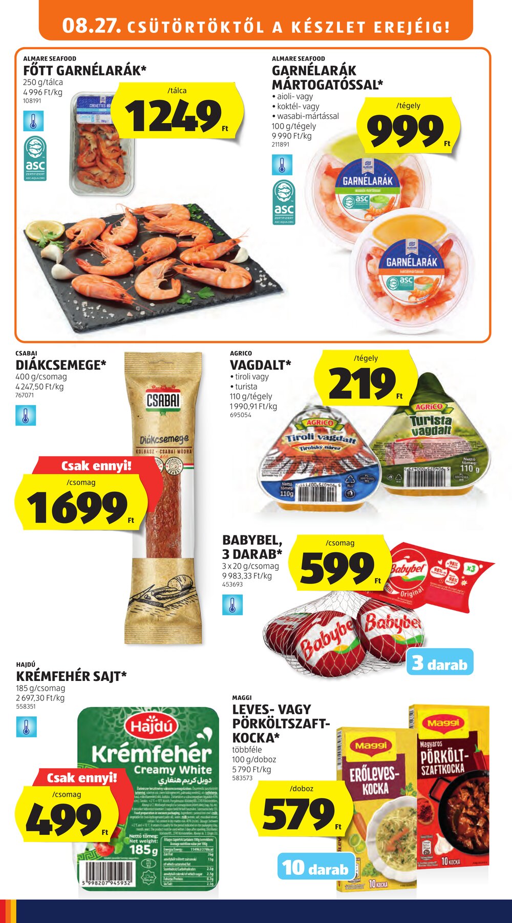 Aldi akciós újság 2026.08.27-től - 12. oldal.