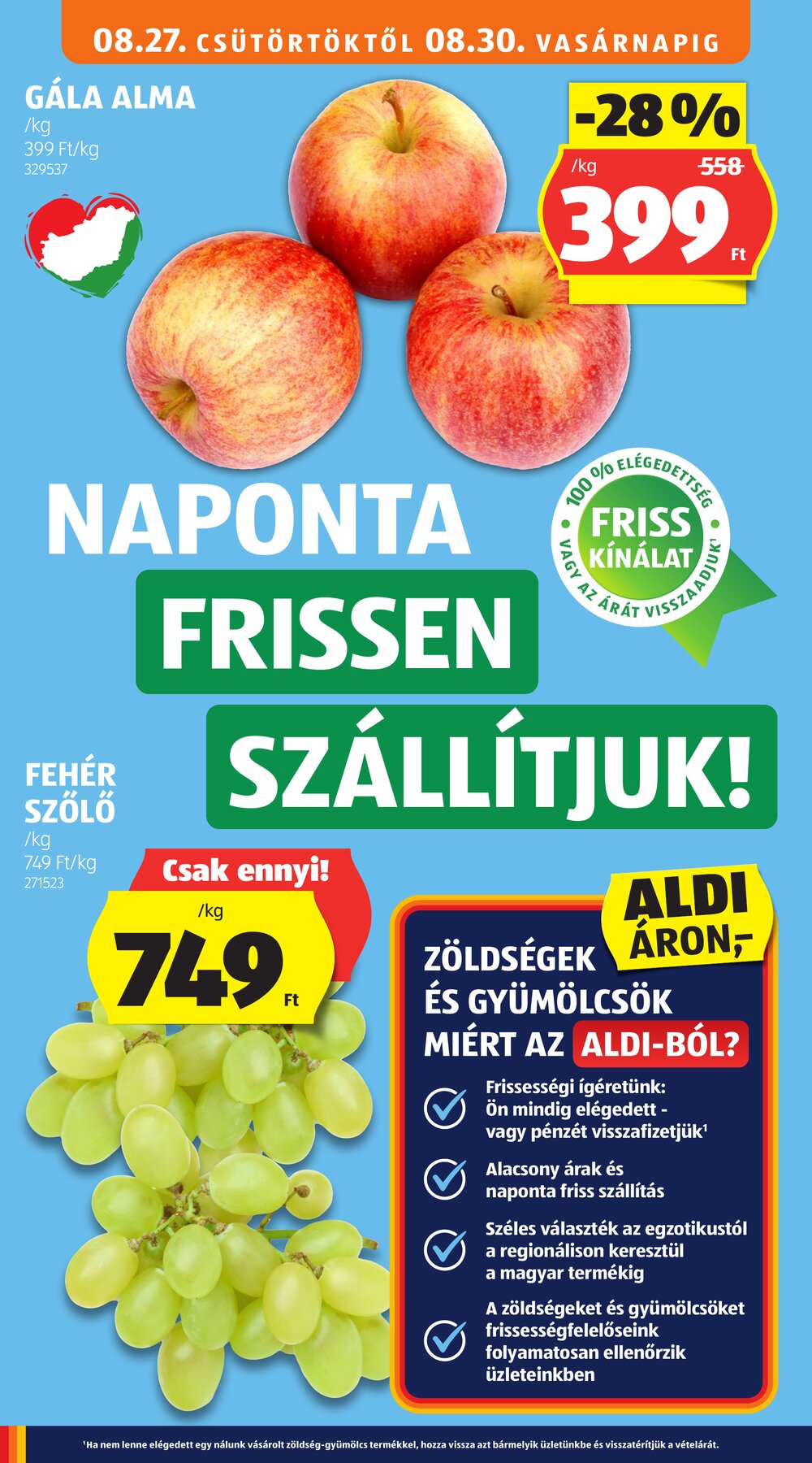 Aldi akciós újság 2026.08.27-től - 20. oldal.