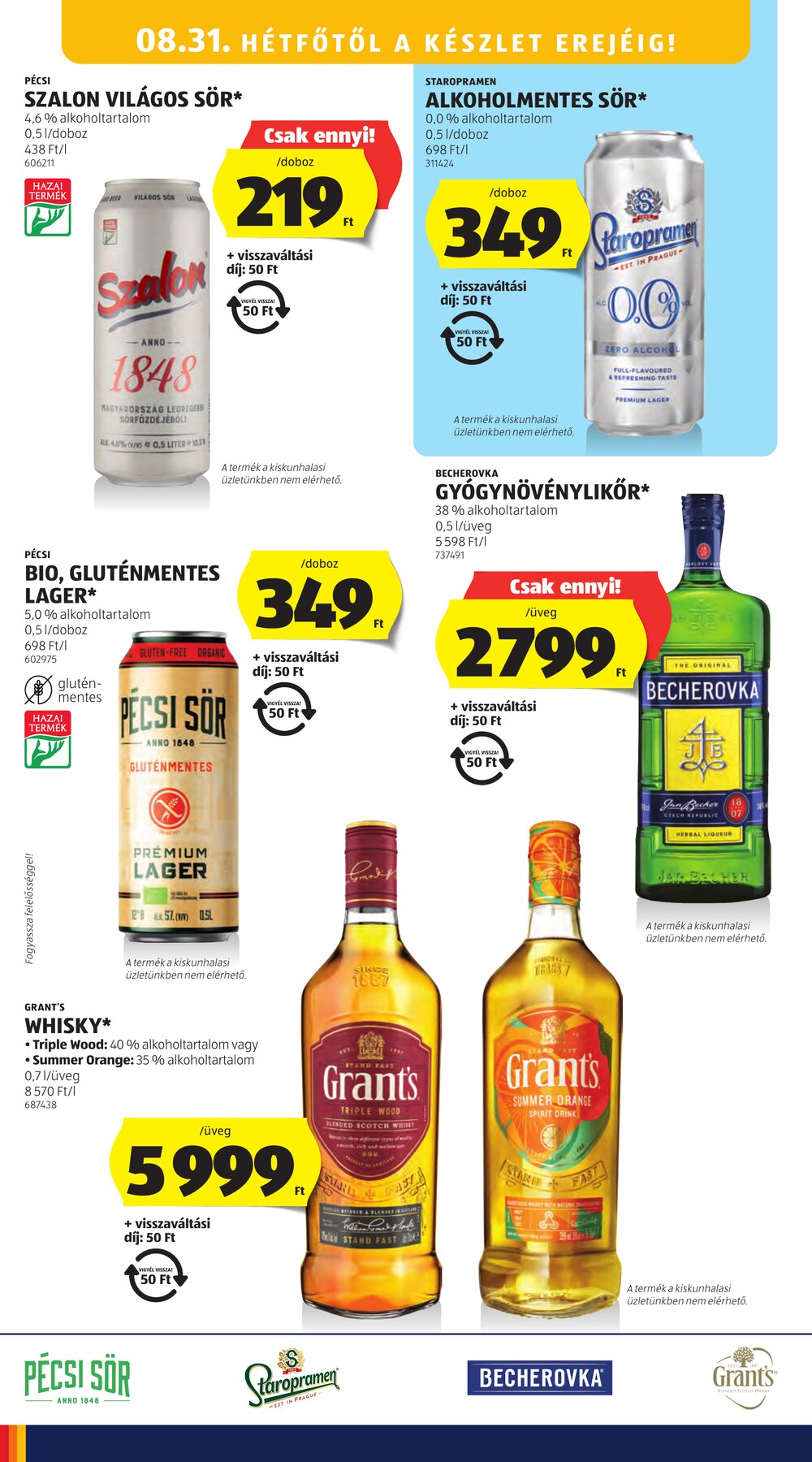 Aldi akciós újság 2026.08.27-től - 32. oldal.