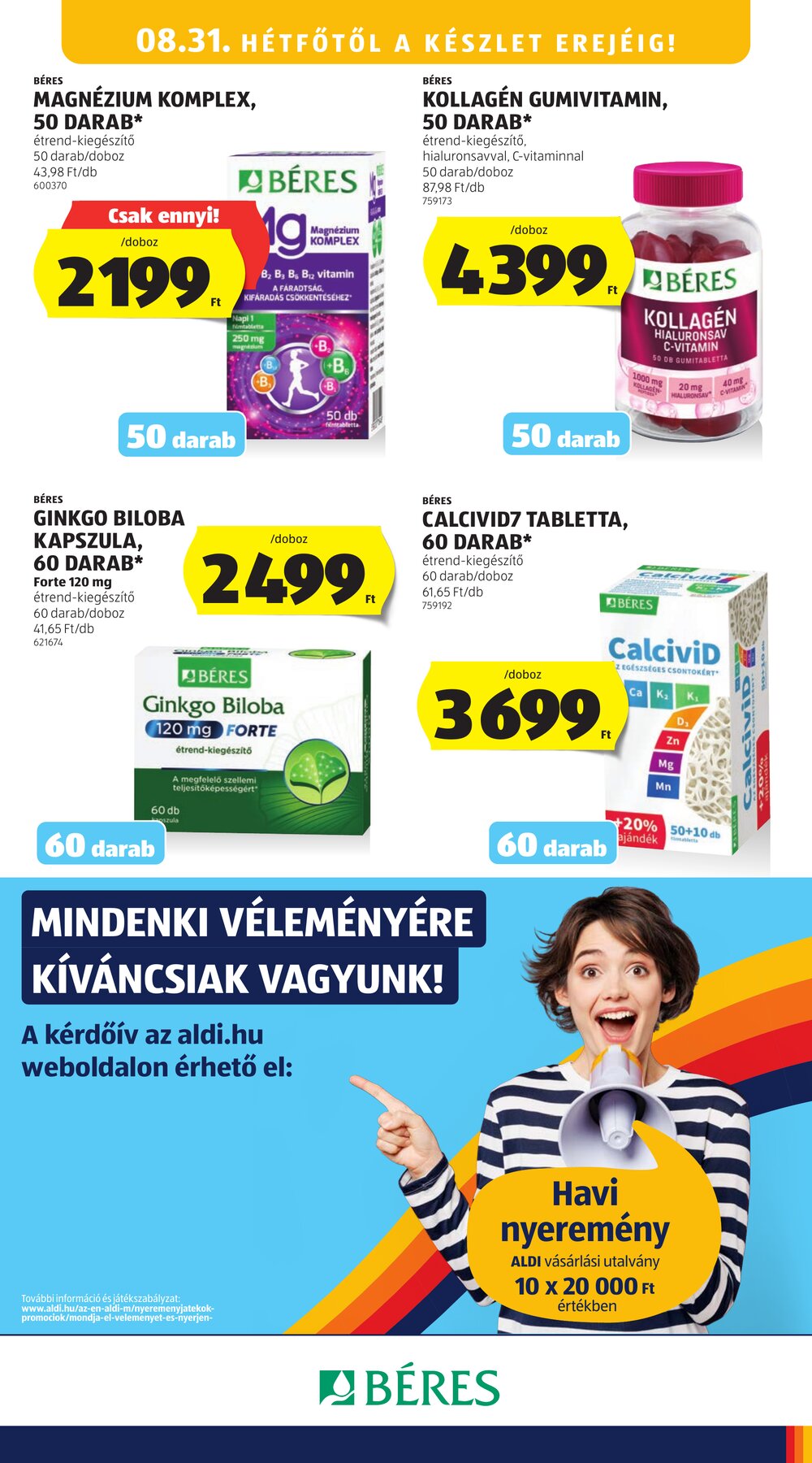 Aldi akciós újság 2026.08.27-től - 33. oldal.