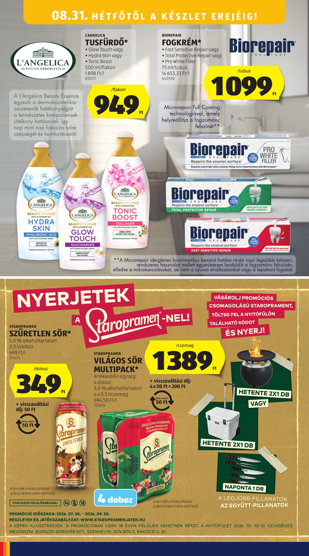 Aldi akciós újság 2026.08.27-től - 34. oldal.