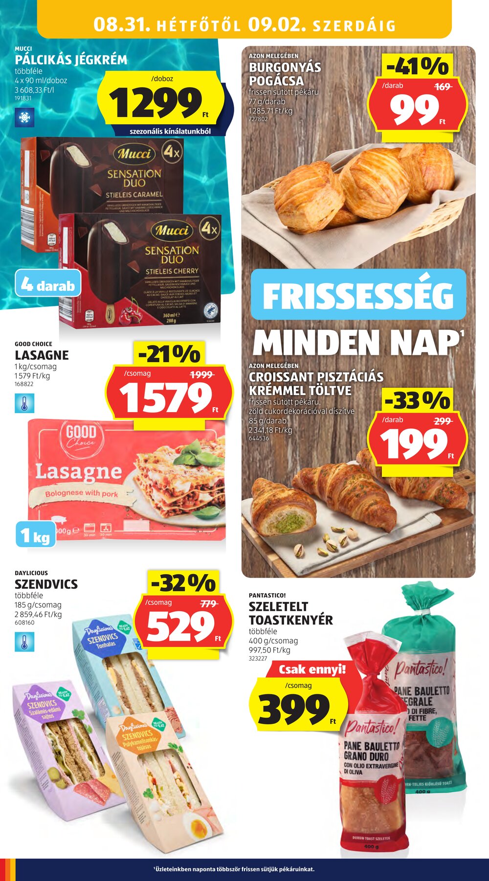 Aldi akciós újság 2026.08.27-től - 36. oldal.