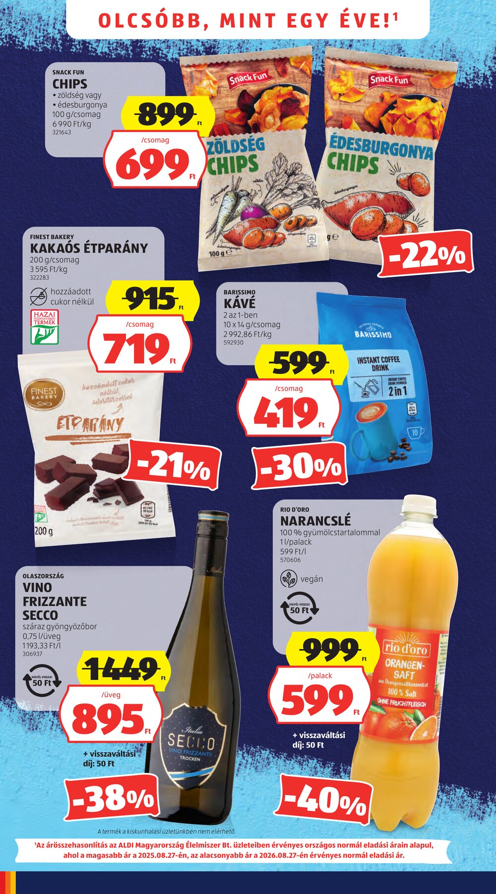 Aldi akciós újság 2026.08.27-től - 4. oldal.