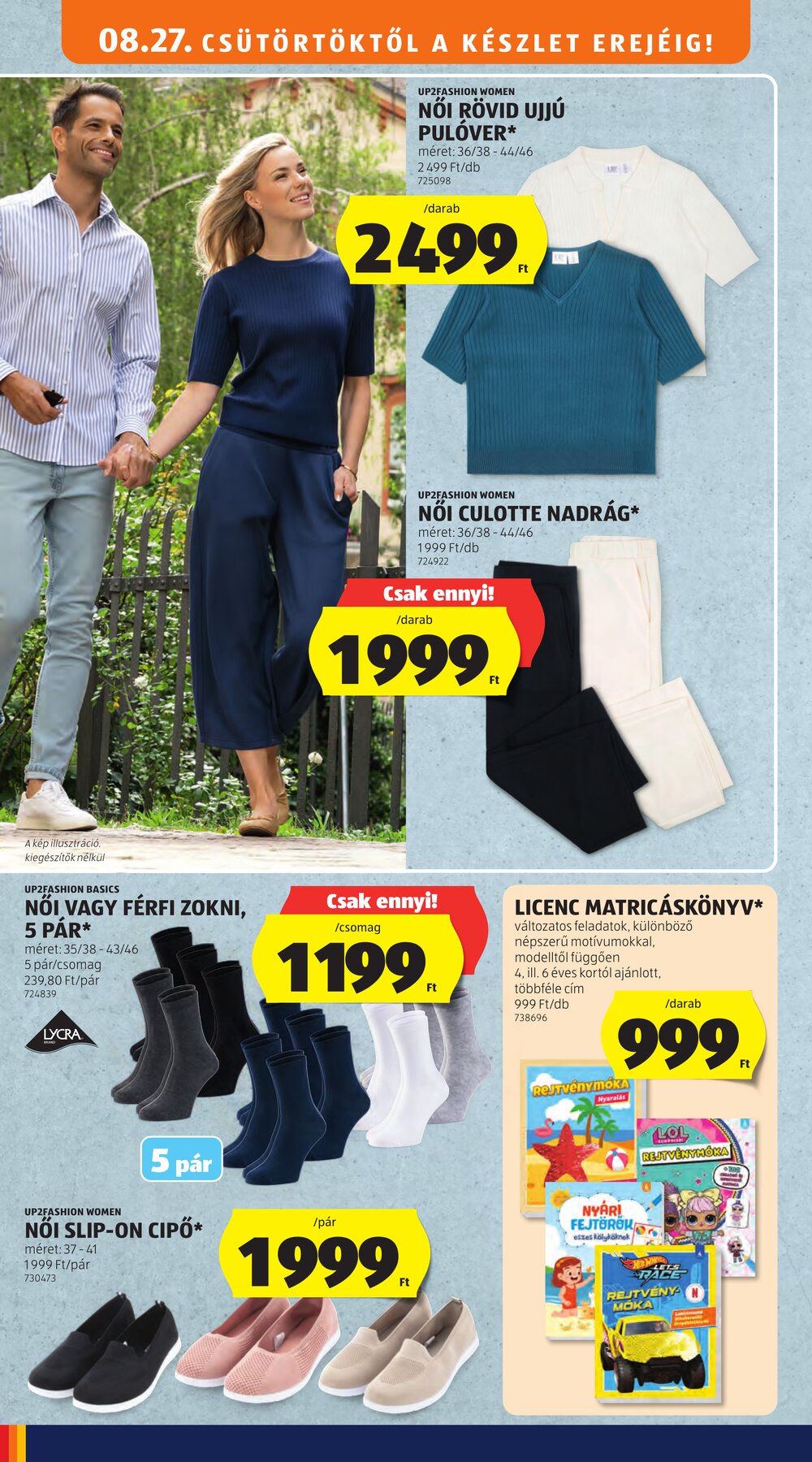 Aldi akciós újság 2026.08.27-től - 40. oldal.