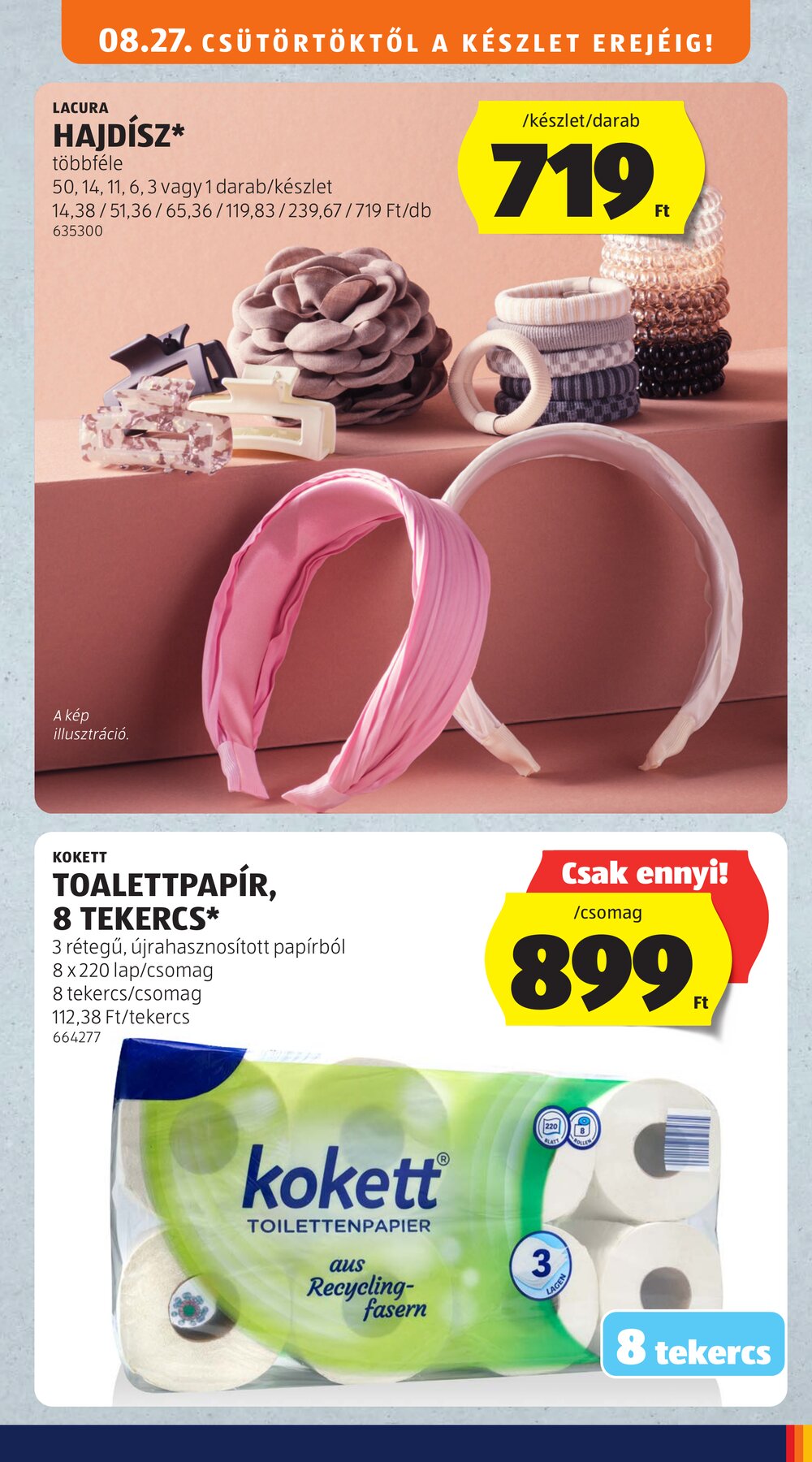 Aldi akciós újság 2026.08.27-től - 43. oldal.